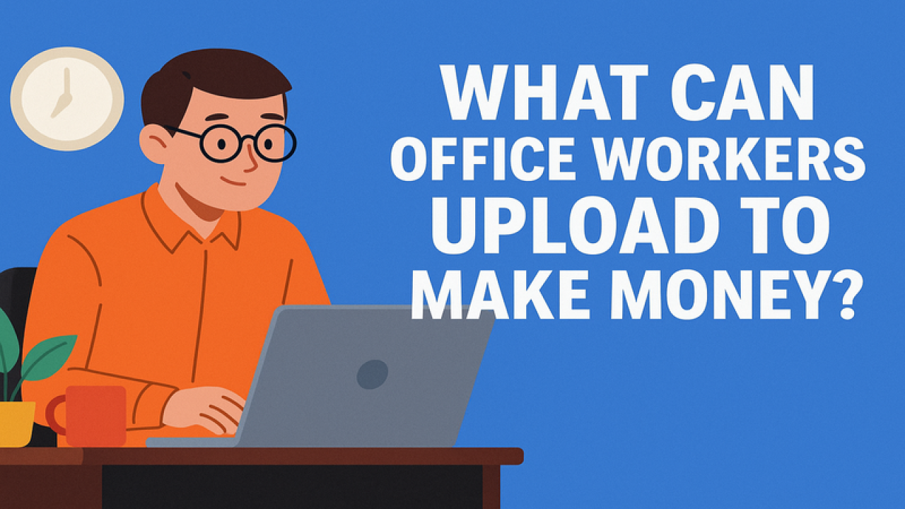 What Can Office Workers Upload to Make Money?